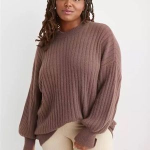 Aerie Buttercream Crewneck Sweater